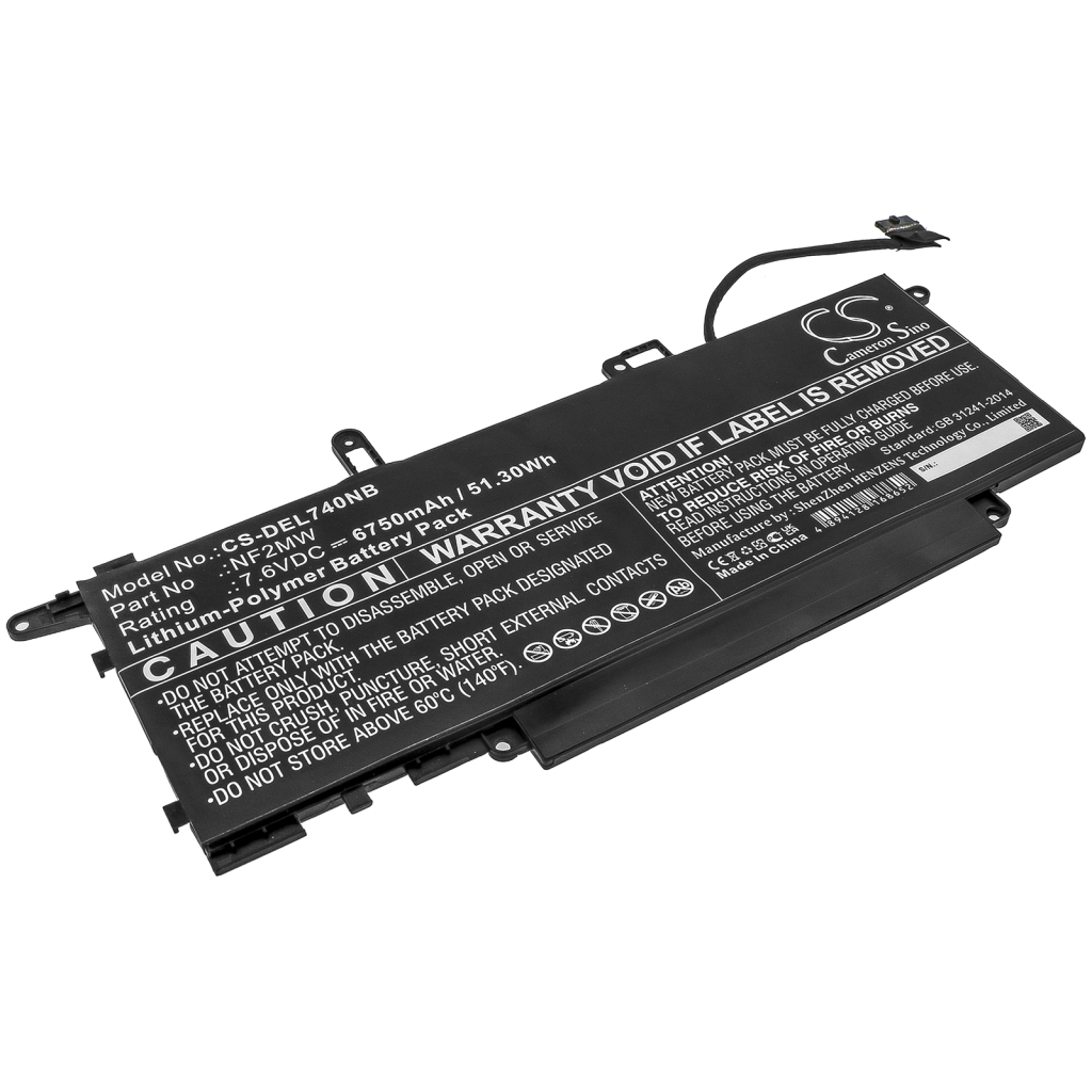 Baterija za prijenosno računalo DELL Latitude 7400 2-in-1