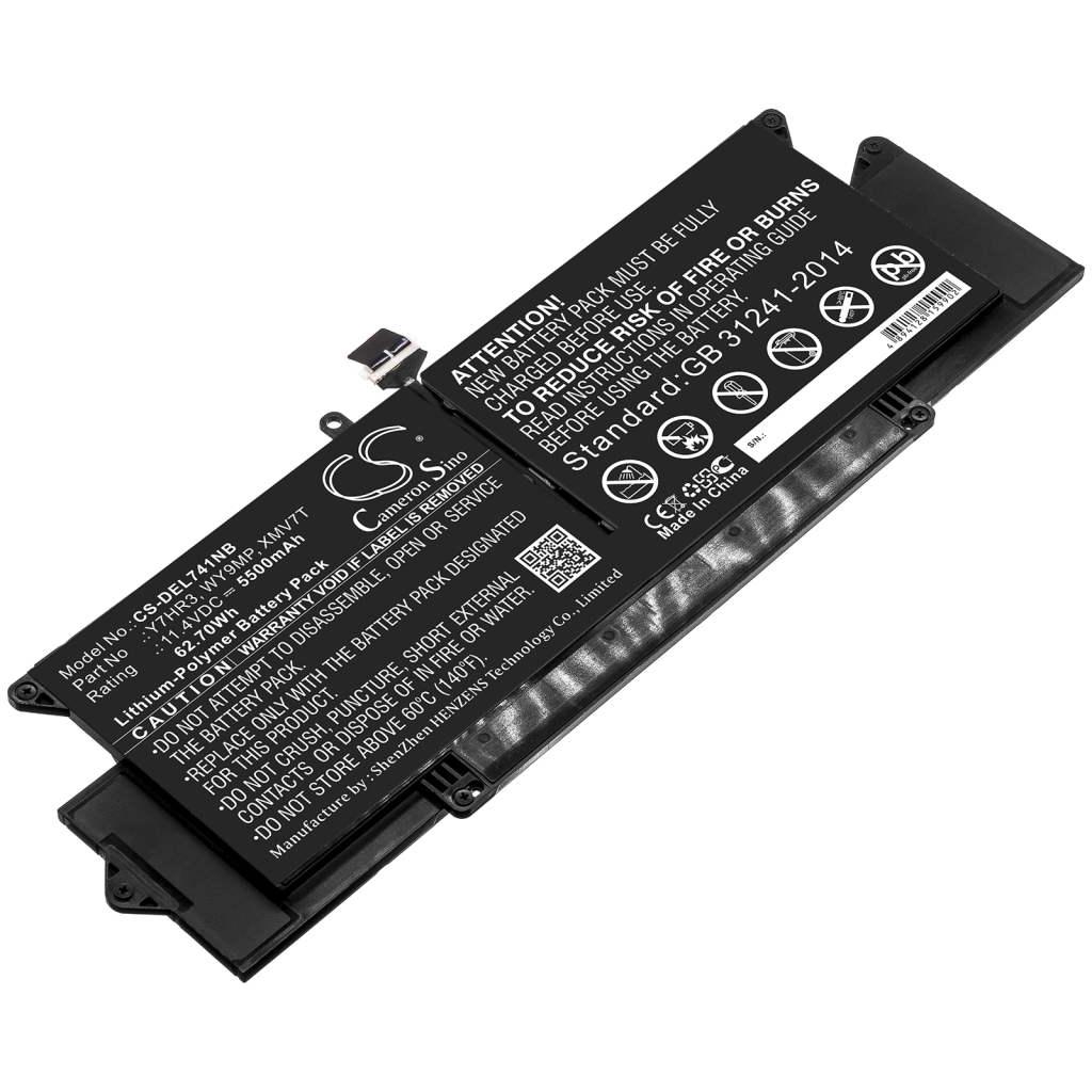 Baterija za prijenosno računalo DELL CS-DEL741NB