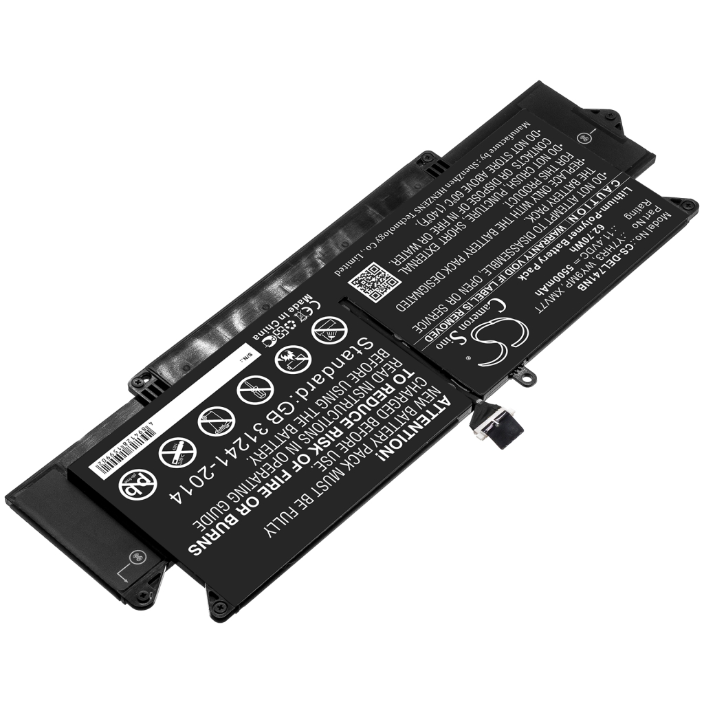 Baterija za prijenosno računalo DELL CS-DEL741NB