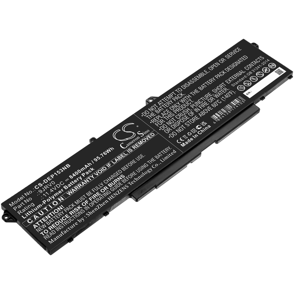 Baterija za prijenosno računalo DELL CS-DEP153NB