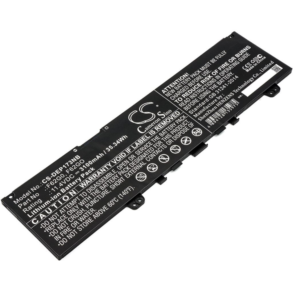 Baterija za prijenosno računalo DELL CS-DEP173NB
