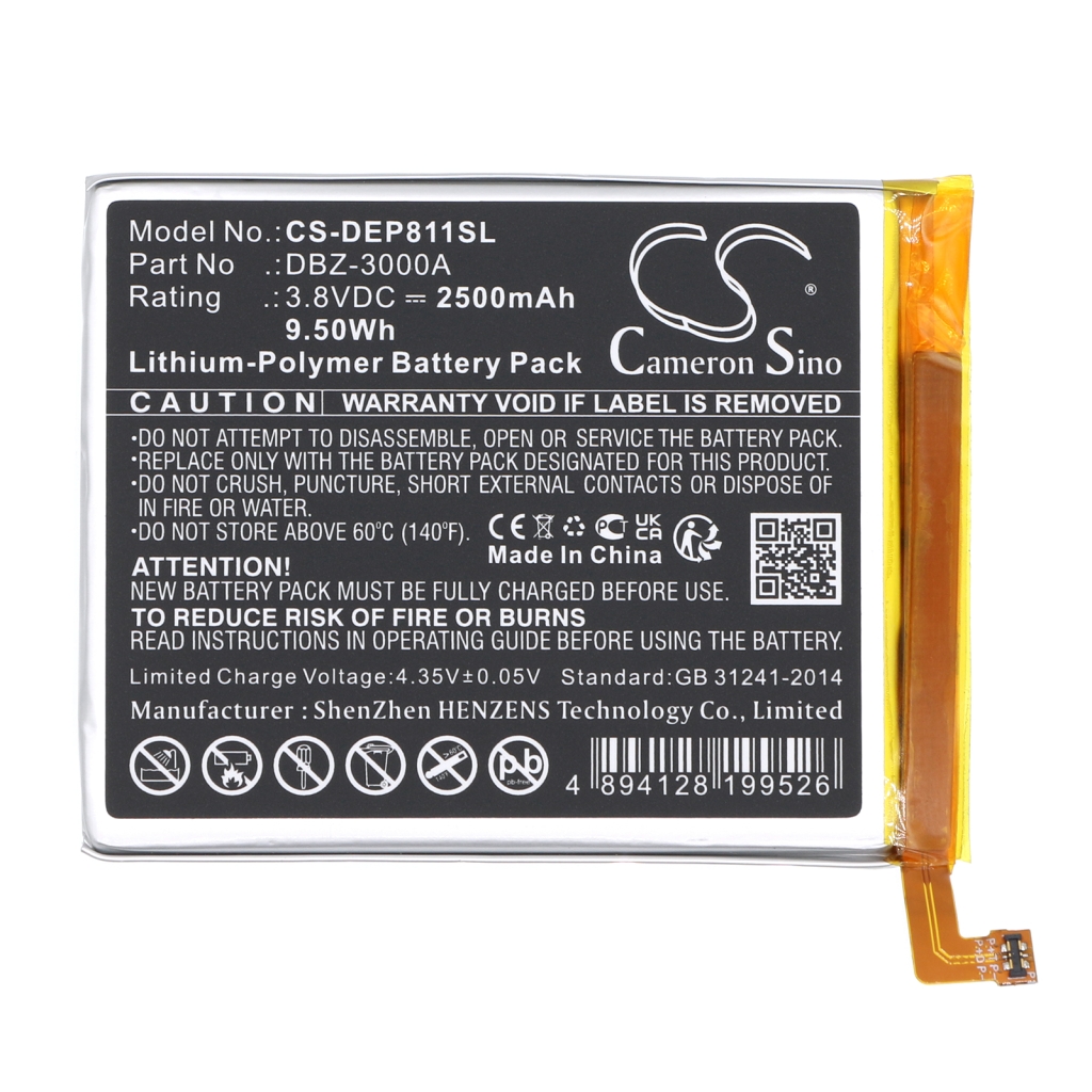 Baterija za mobilni telefon Doro 8100 Plus (CS-DEP811SL)
