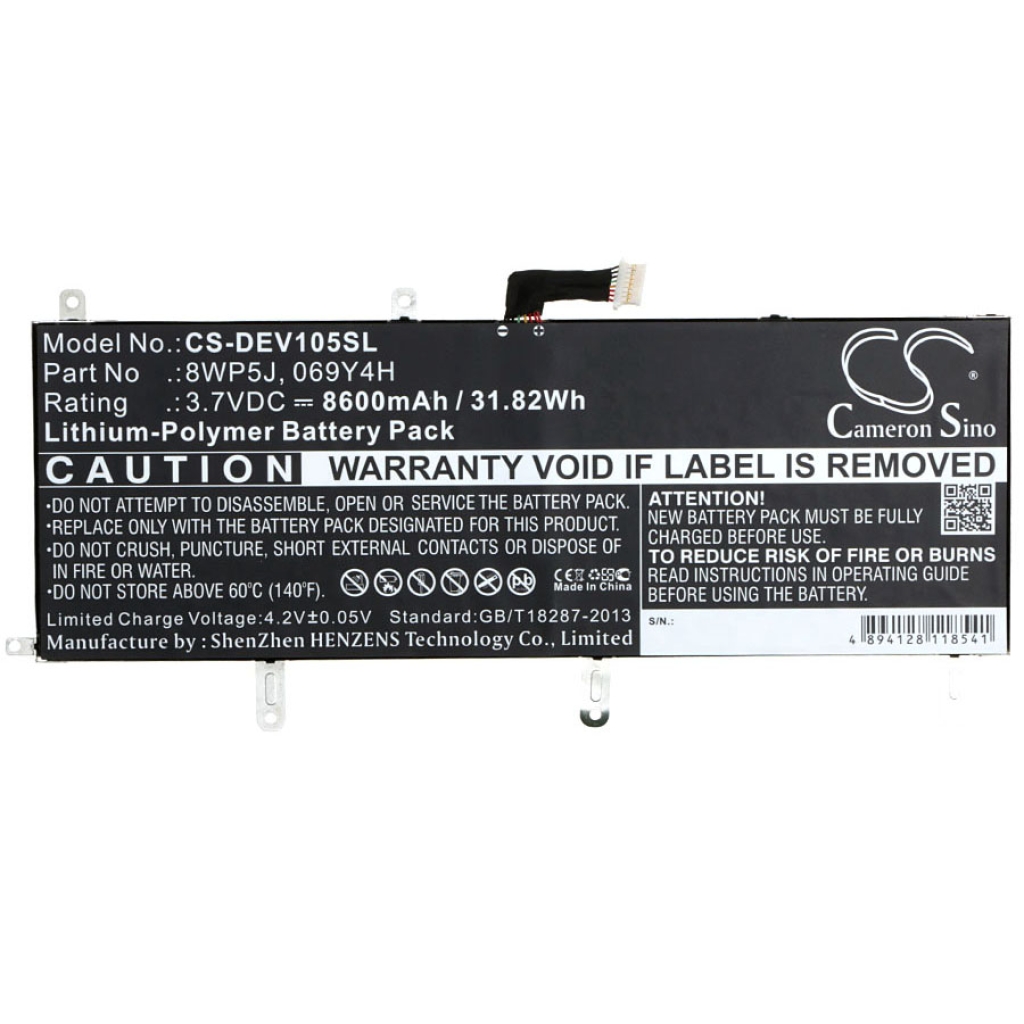 Baterija za tablet DELL CS-DEV105SL