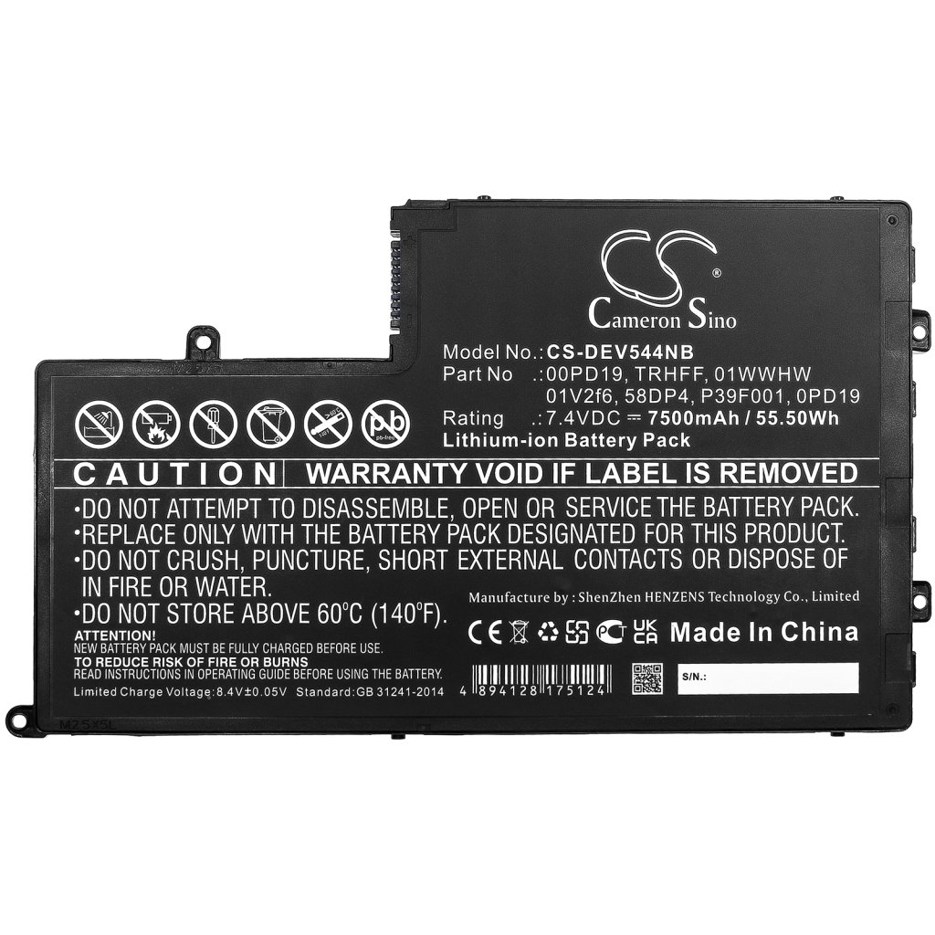 Battery Replaces 00PD19