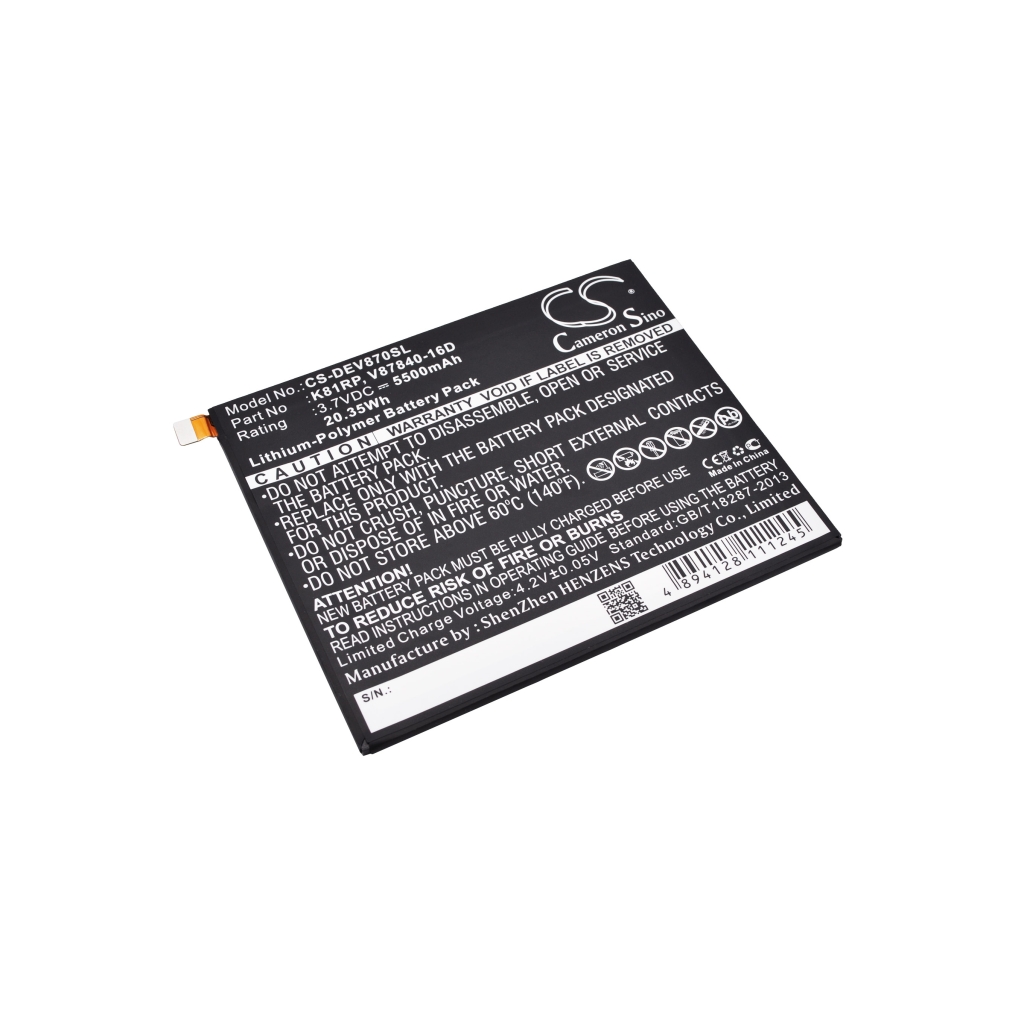 Baterije Zamjenjuje V87840-16D