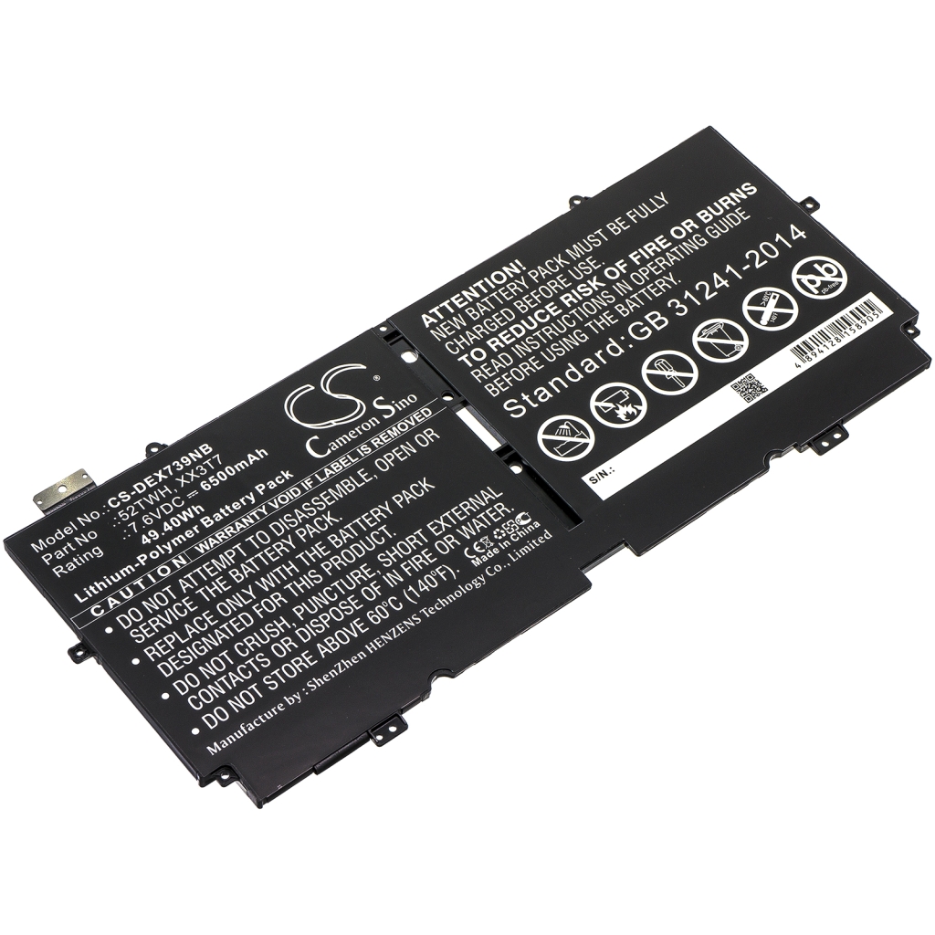 Baterija za prijenosno računalo DELL CS-DEX739NB