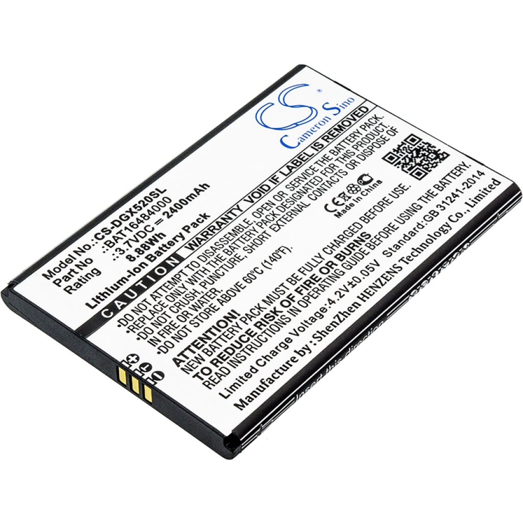 Baterija za mobilni telefon Doogee CS-DGX520SL