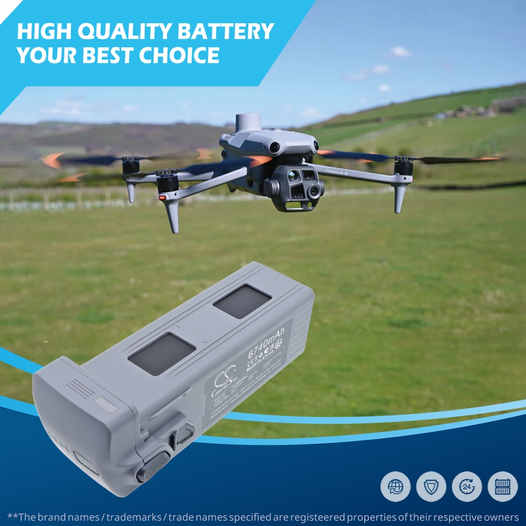 Baterija kompatibilno s Dji CS-DRM400RC