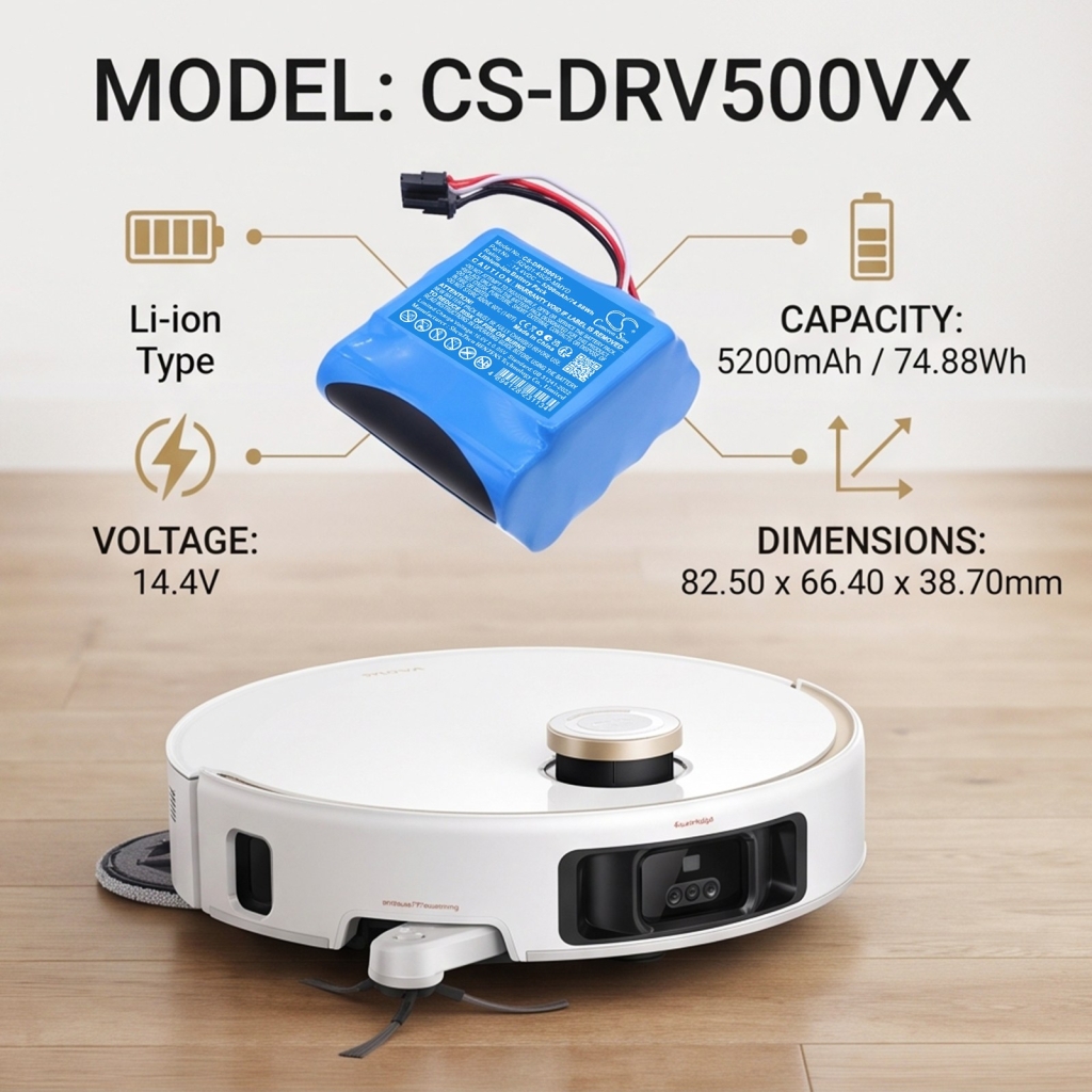 Baterija kompatibilno s Mova CS-DRV500VX