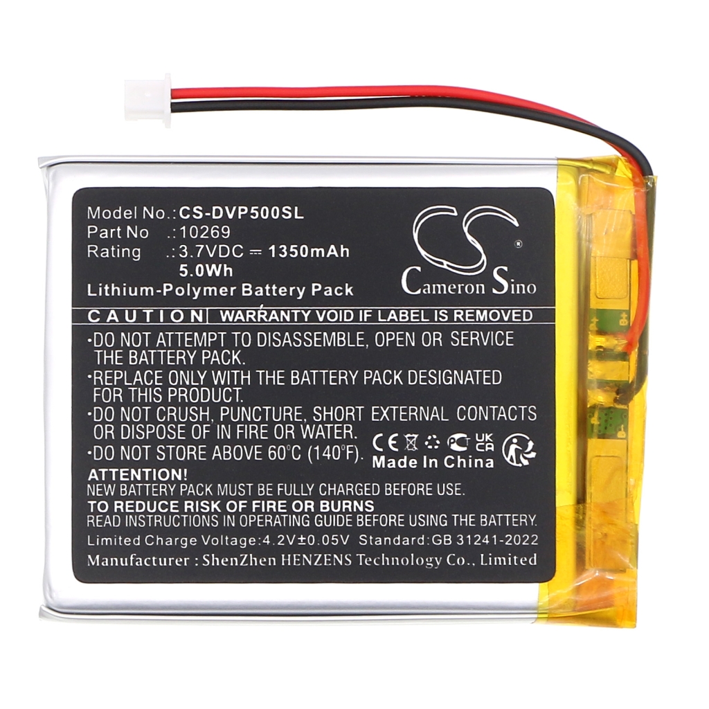 Baterija za DAB digital Dual CS-DVP500SL