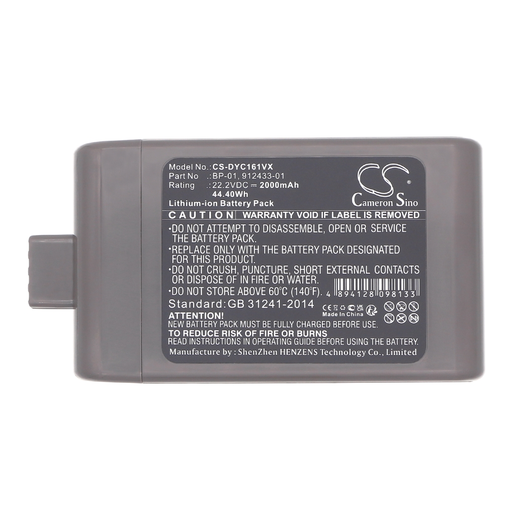 Battery Replaces 912433-01