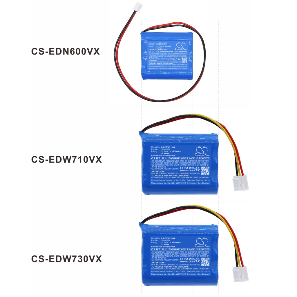 Baterija za usisavač Ecovacs CS-EDW730VX