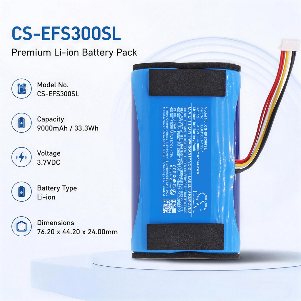 Baterija kompatibilno s Eufy CS-EFS300SL