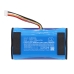 Front label view 3.7V 10000mAh 37Wh battery specs