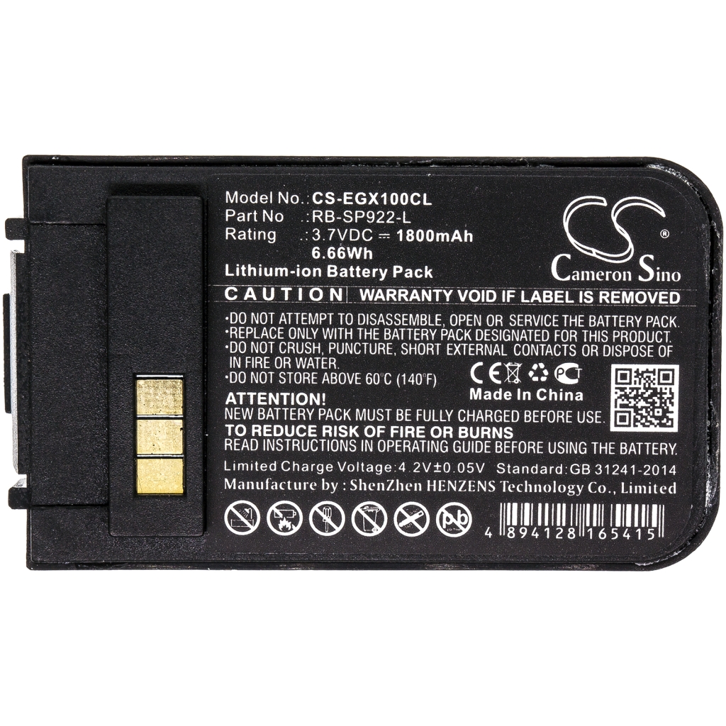 Kompatibilna zamjena baterije za Engenius RB-SP922-L