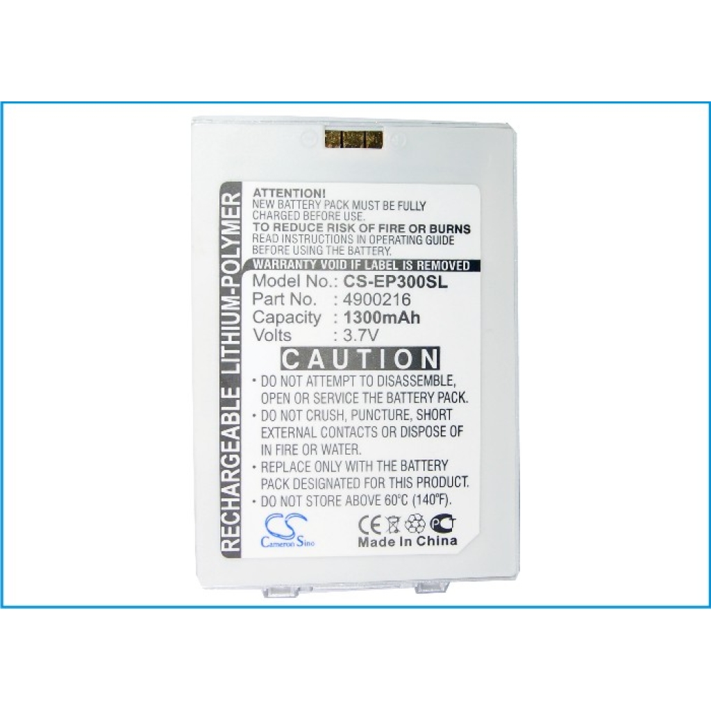 Battery compatible with E-TEN