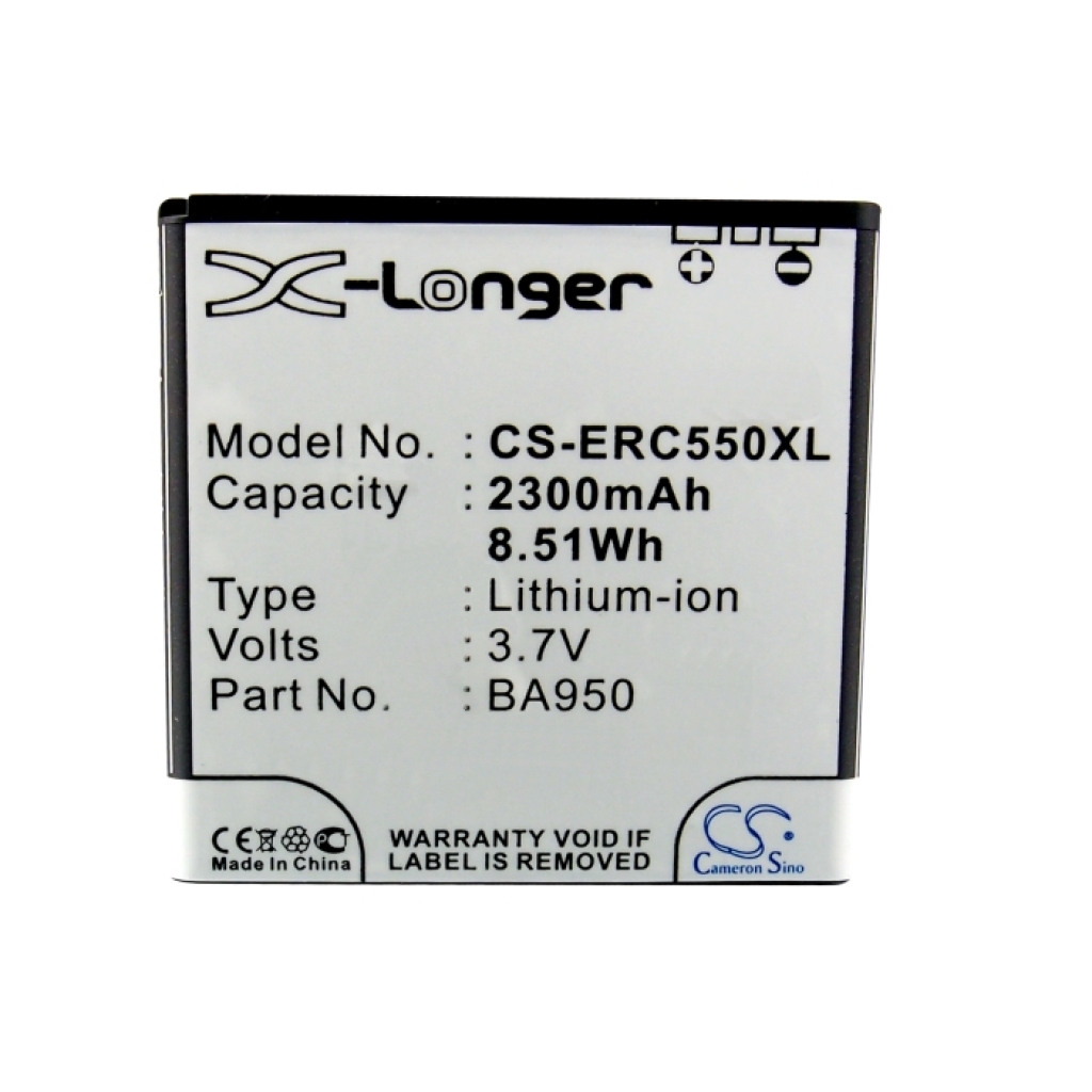 Baterija kompatibilno s Sony Ericsson CS-ERC550XL