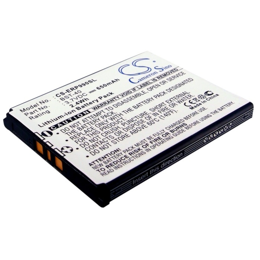 Baterija kompatibilno s Sony Ericsson CS-ERP990SL