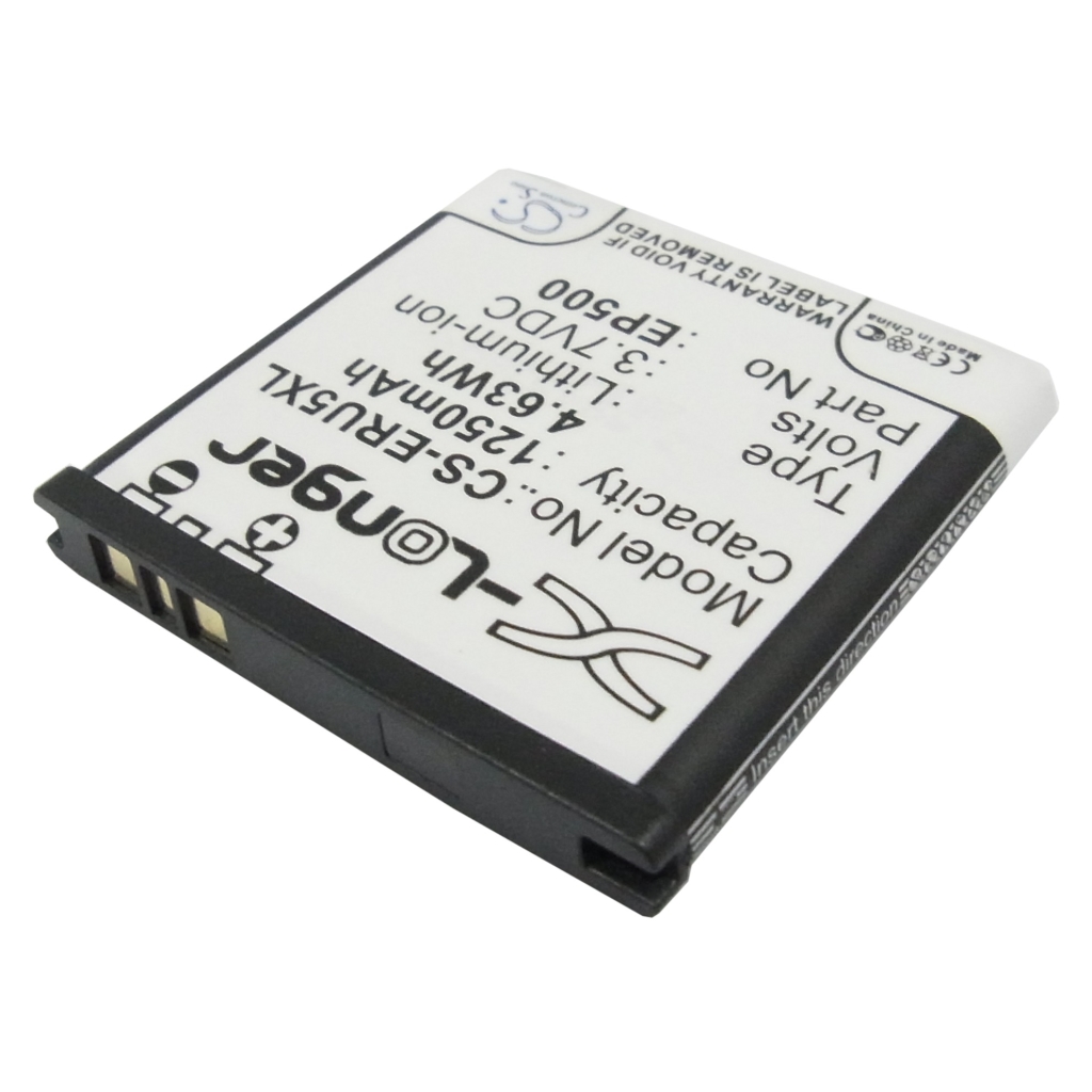 Cameron Sino CS-ERU5XL prikaz naljepnice: X-Longer 3,7V 1250mAh 4,63Wh Li-ion