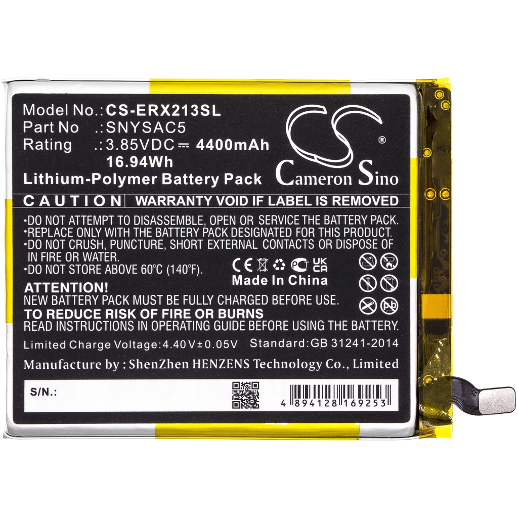 Baterija za mobilni telefon Sony CS-ERX213SL
