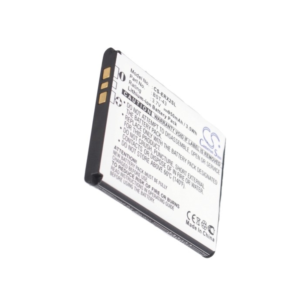 Baterija za mobilni telefon Sony Ericsson CS-ERX2SL