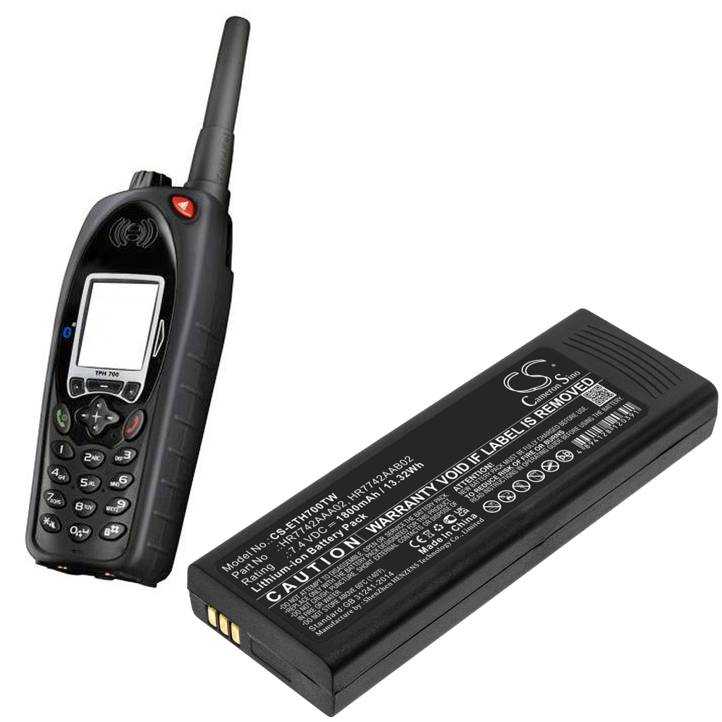 Baterija za dvosmjerni radio Cassidian CS-ETH700TW