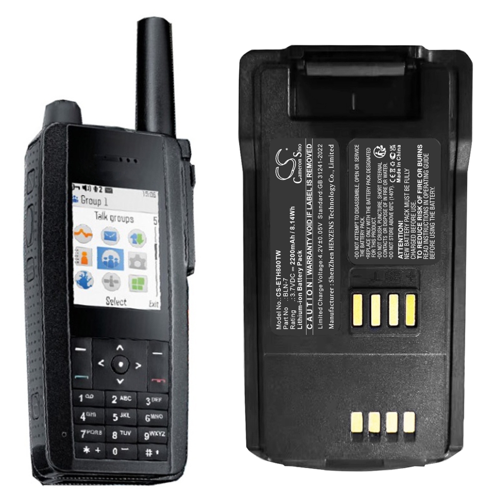 Baterija za dvosmjerni radio EADS CS-ETH800TW