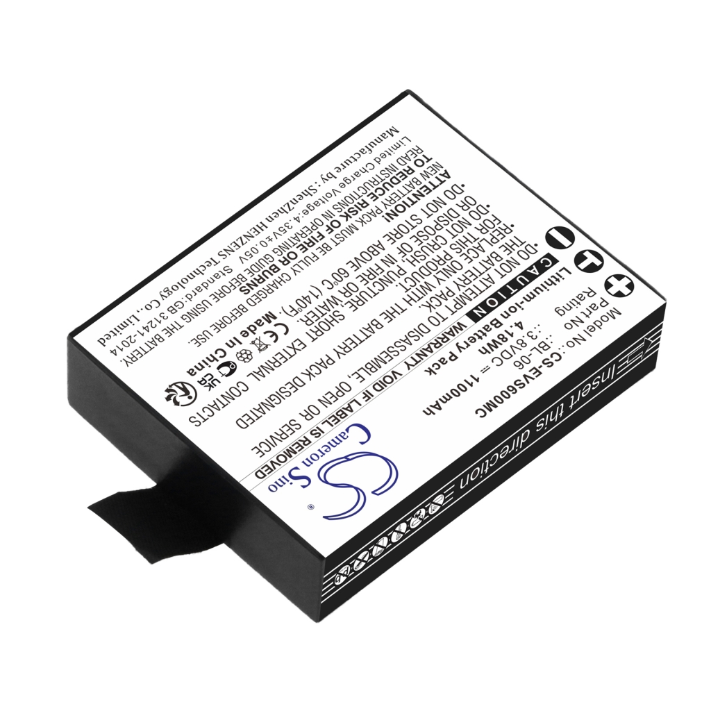 Kompatibilna zamjena baterije za Ezviz BL-06