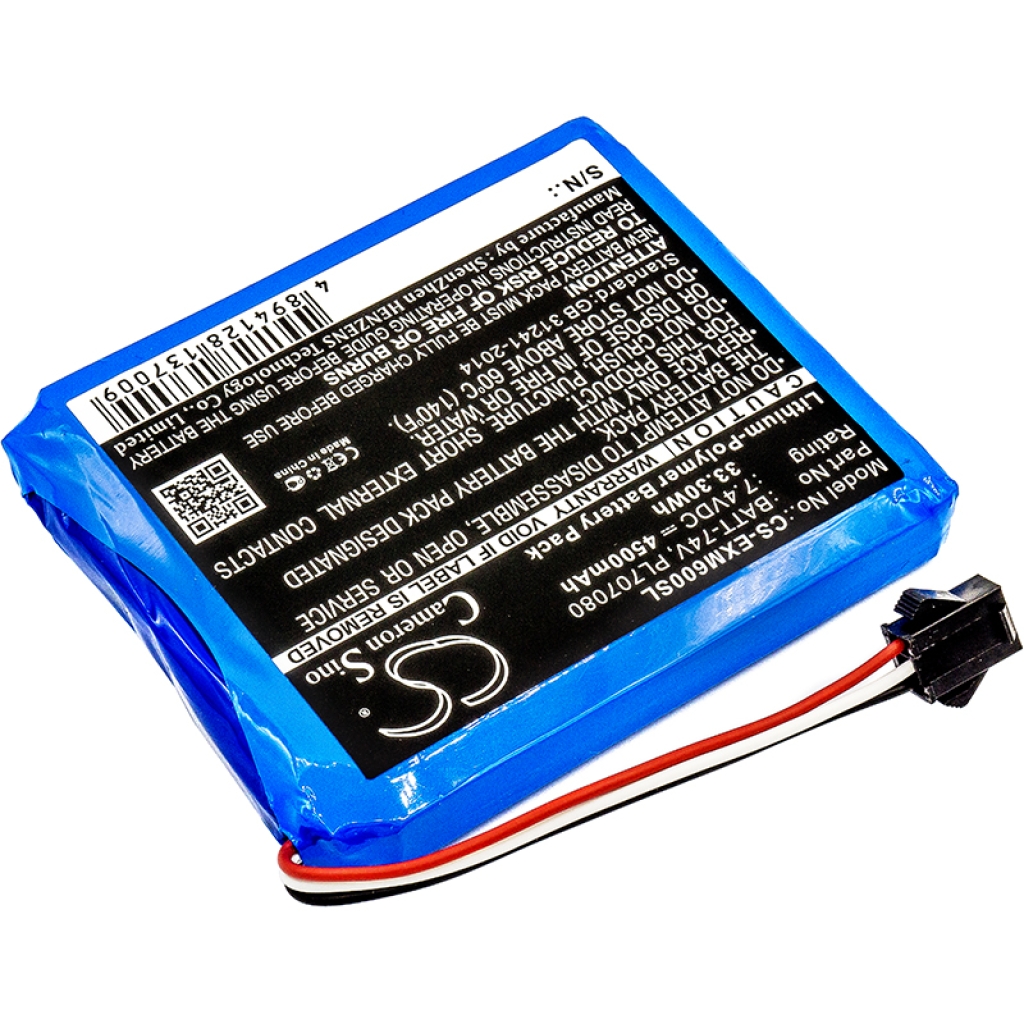 Kompatibilna zamjena baterije za Extech BATT-74V,PL707080