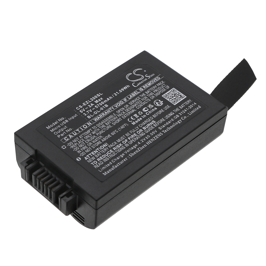 Kompatibilna zamjena baterije za Ezviz BL-DL-01B