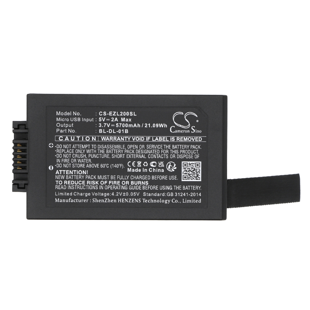 Kompatibilna zamjena baterije za Ezviz BL-DL-01B