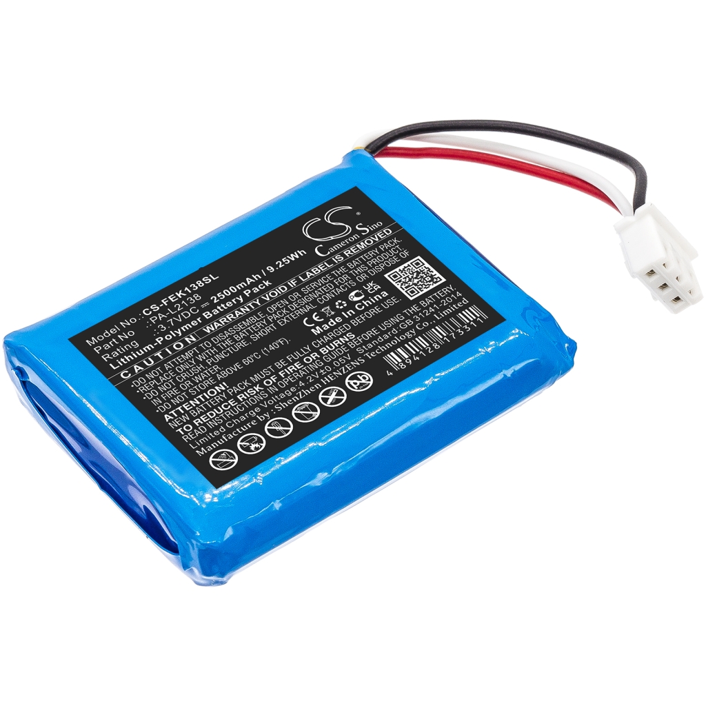 Prilagođeni paketi baterija Fey elektronik CS-FEK138SL