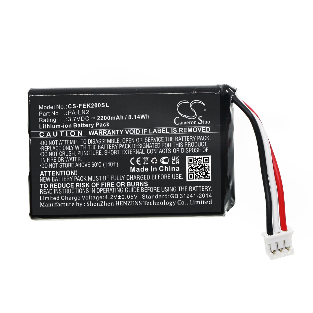 Prilagođeni paketi baterija Fey elektronik CS-FEK200SL