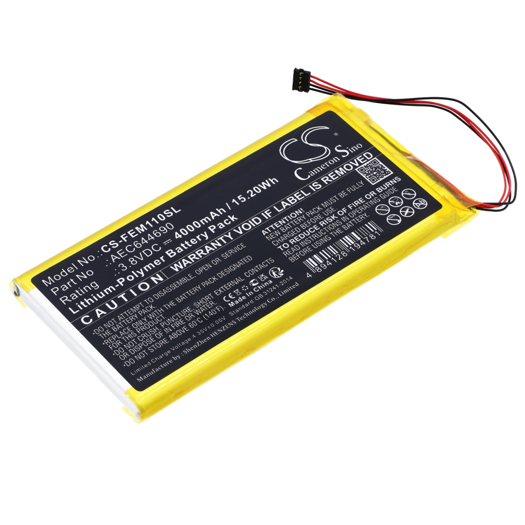 Kompatibilna zamjena baterije za Fiio AEC644690