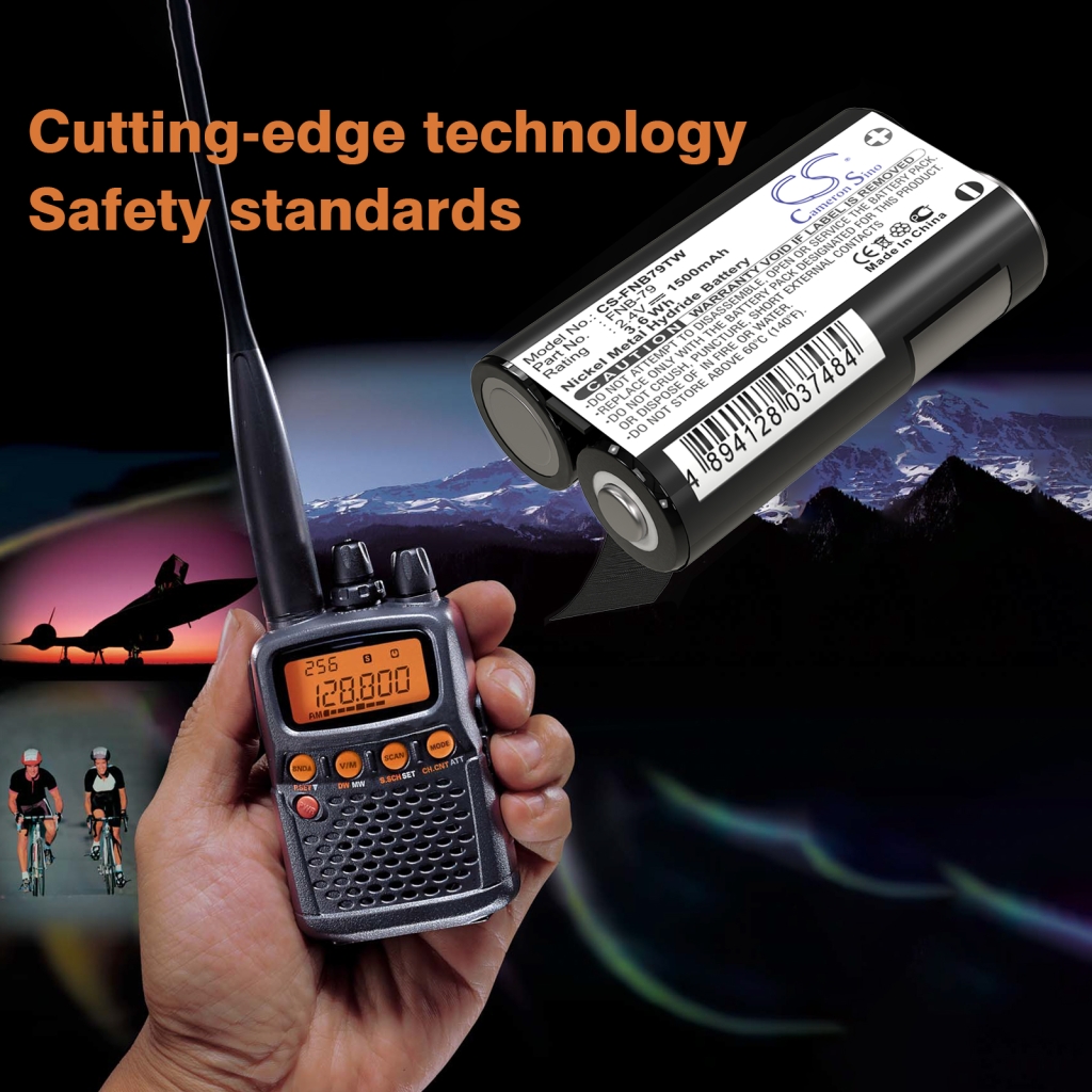 Baterija za dvosmjerni radio YAESU CS-FNB79TW
