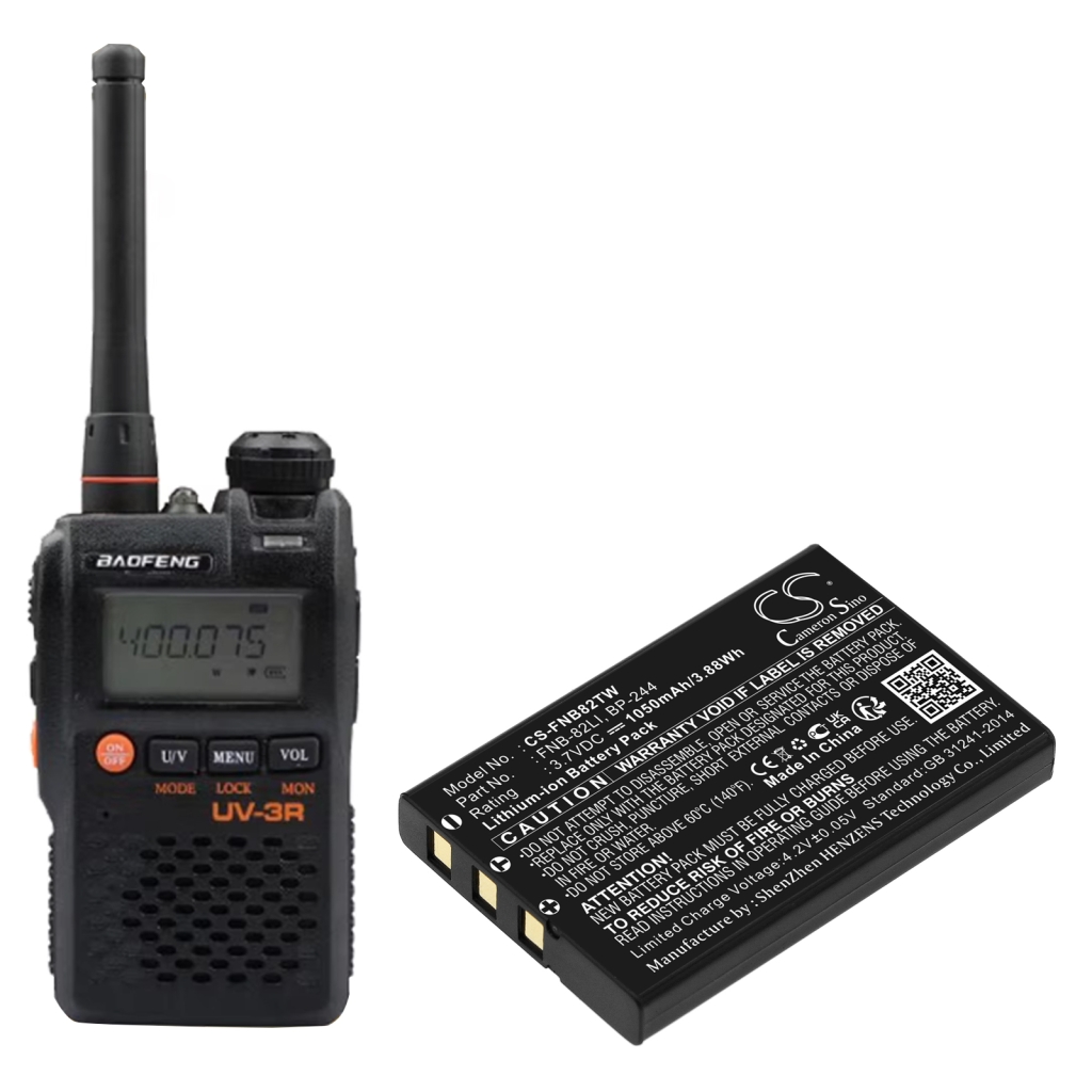 Baterija za dvosmjerni radio Vertex VX-3 (CS-FNB82TW)