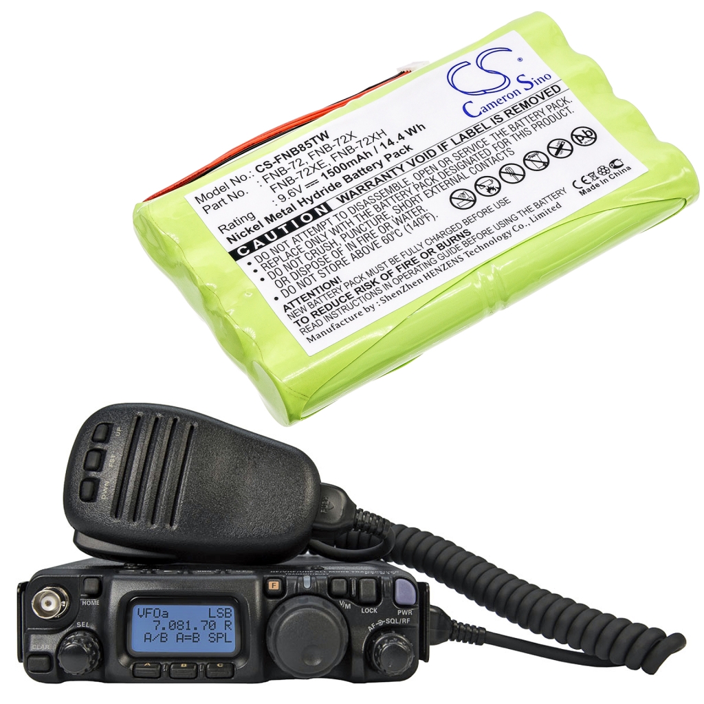Baterija za dvosmjerni radio Vertex FT-817ND (CS-FNB85TW)
