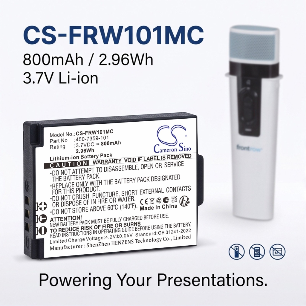 Battery for Frontrow Juno ISM-01