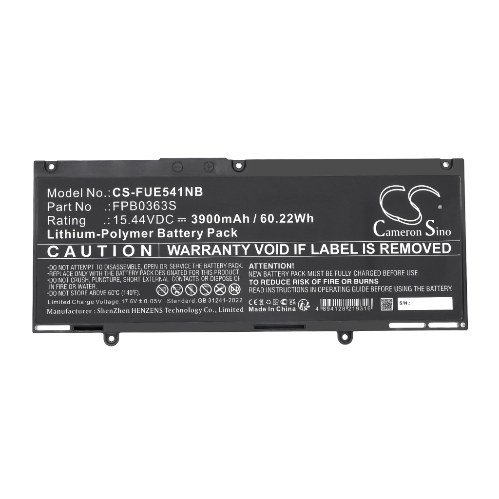 Baterija za prijenosno računalo Fujitsu LifeBook U7313 (CS-FUE541NB)