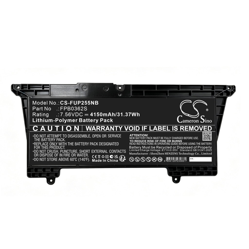 Baterija kompatibilno s Fujitsu CS-FUP255NB
