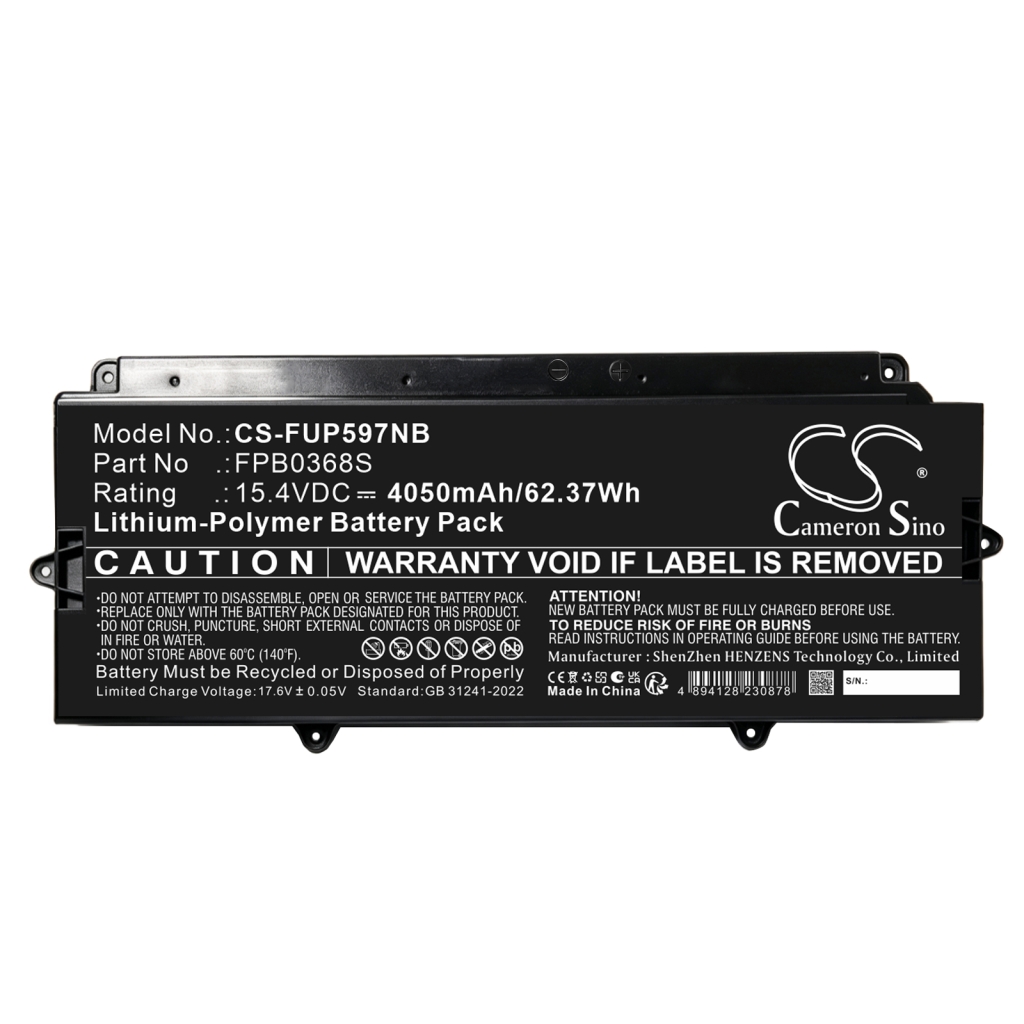 Battery compatible with Fujitsu