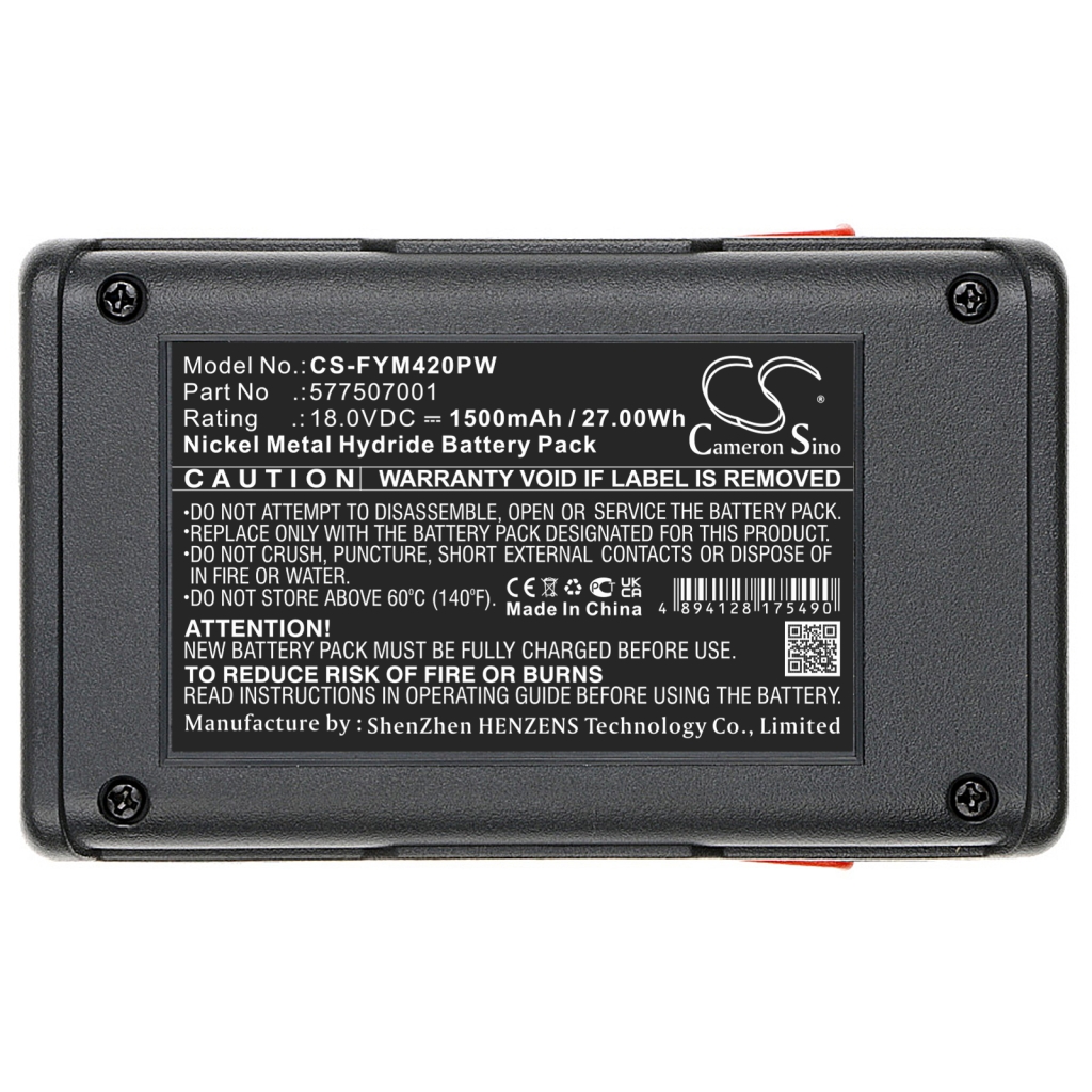 Baterija za električne alate Flymo CS-FYM420PW