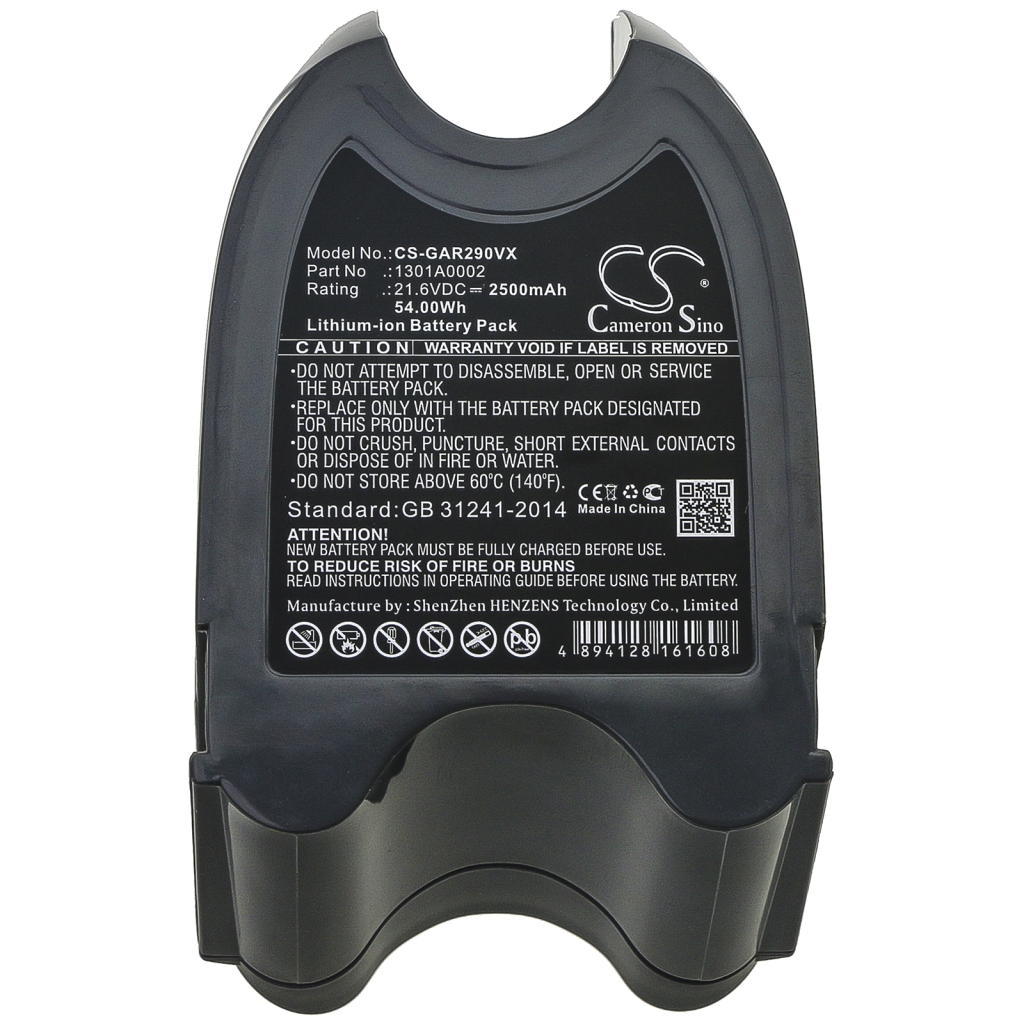 Kompatibilna zamjena baterije za Gtech 1301A0002