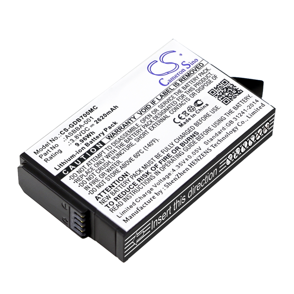 Baterija za fotoaparat GoPro CS-GDB700MC