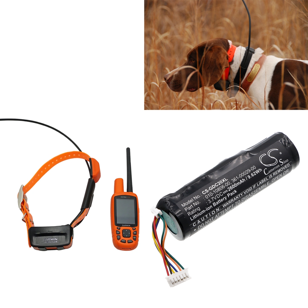 Dog Collar Battery Garmin Astro 320