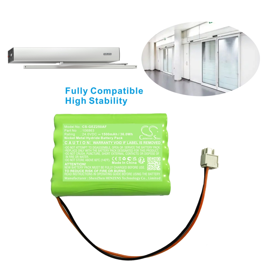 Home Security Camera Battery Geze CS-GEZ250AF