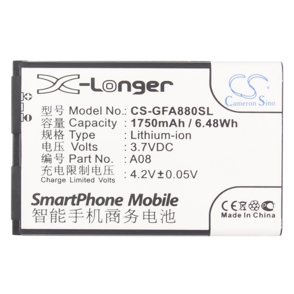 Baterija za mobilni telefon GFive CS-GFA880SL
