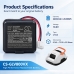 Battery compatible with Aiper