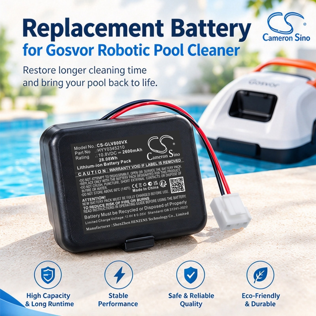Battery compatible with Aiper
