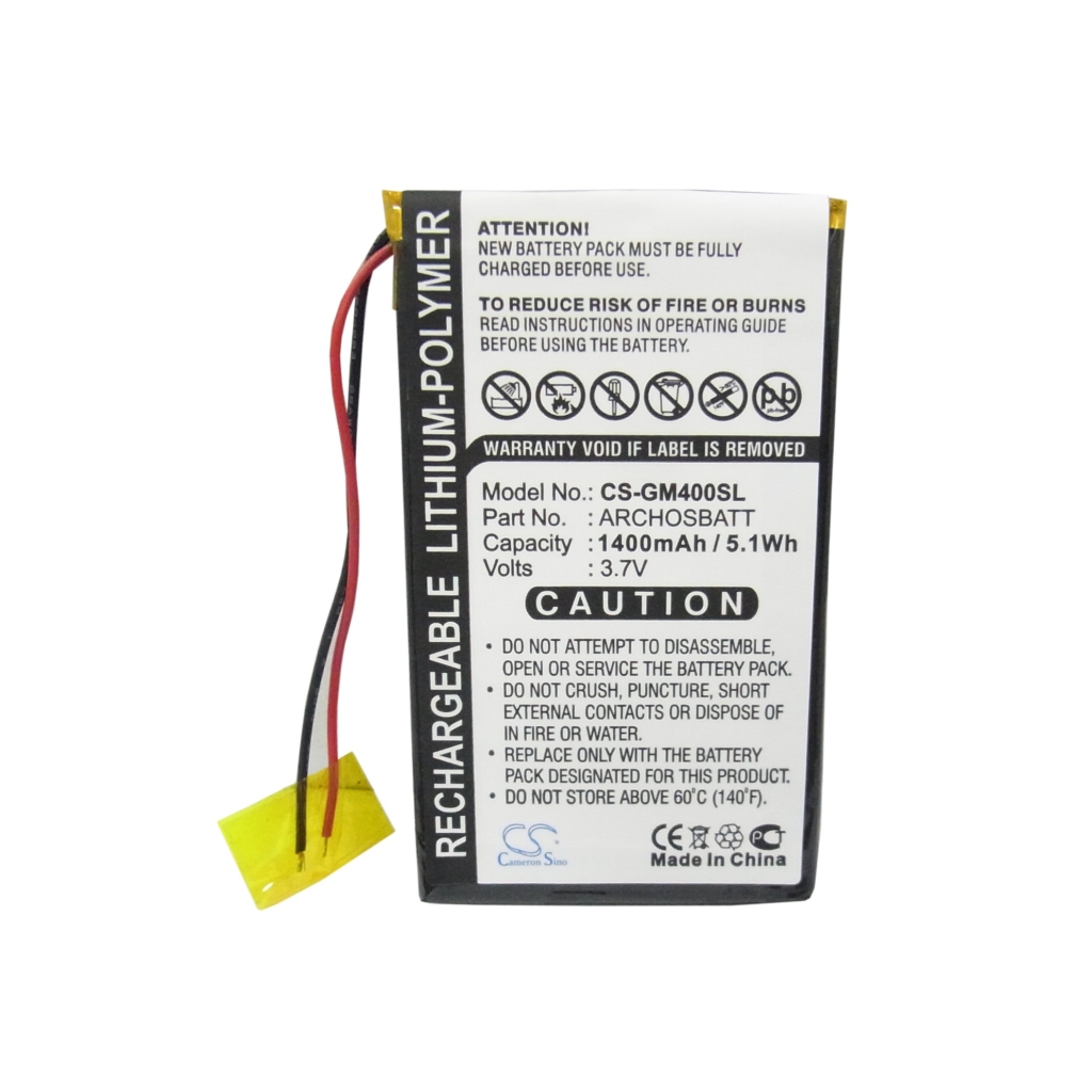 Baterija za MP3, MP4, PMP Archos CS-GM400SL